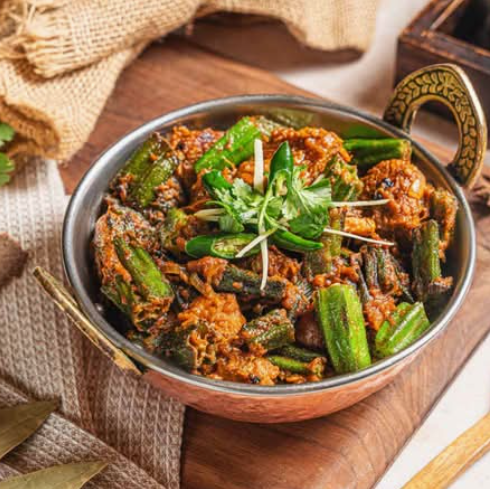 Bhindi Lamb