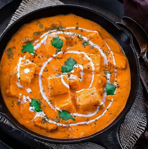 Paneer Makhni RiceGarlicNaan